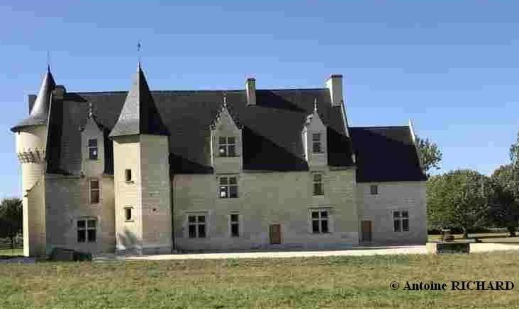 Chateau Manoir De Chandoiseau Les-Trois-Moutiers Exterior photo